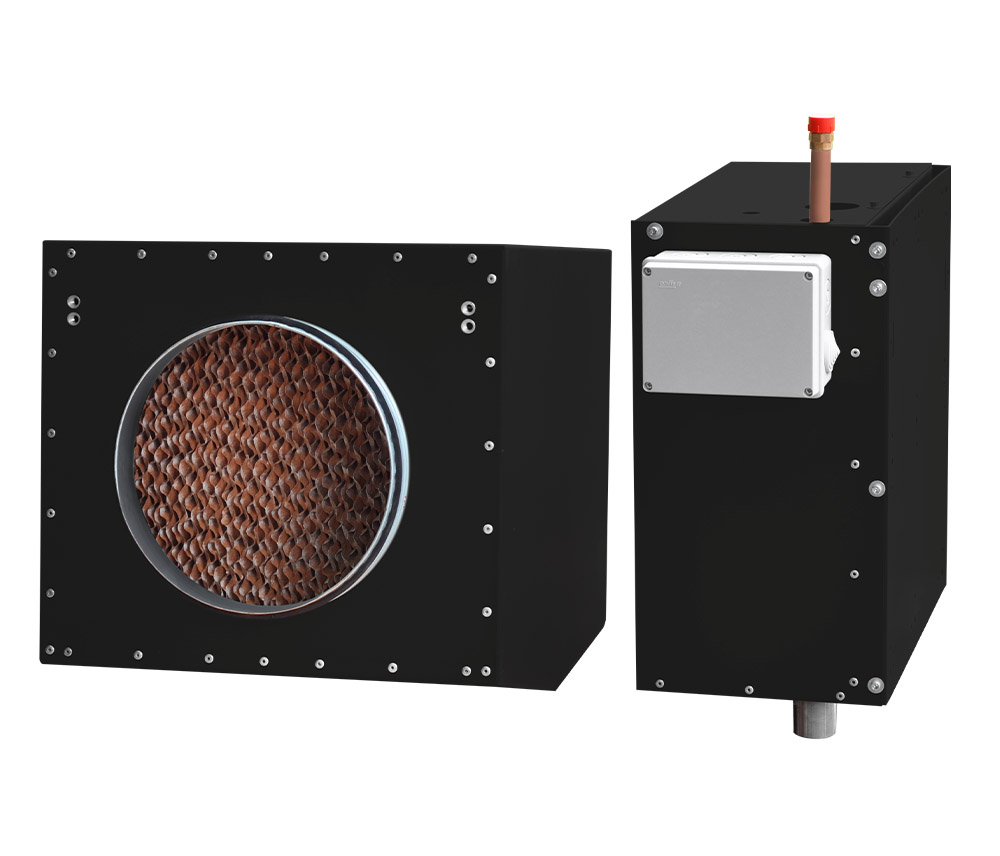 Канальный адиабатический увлажнитель HumiBox 1000 (Pump 3)